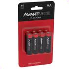 Kit Pilhas Alcalinas Aa Pequena Com 08 Unidades 1.5v - Avant