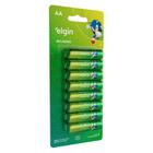 Kit Pilhas Alcalinas Elgin 8aa + 8aaa - 16 Unidades