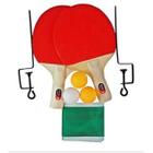 Kit ping pong raquetes bolinhas rede suporte - Pontes_Fraga_Shop