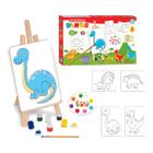 Kit Pintura Dinos Desenvolvimento Infantil Nig Brinquedos