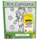 Kit Pintura Em Camiseta Menina Tamanho P De 4 A 6 Anos - Kits For Kids