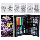 Kit Pintura Infantil Meninos Robôs com Desenhos e 48 Peças - Toy King