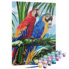 Kit Pintura Terapêutica - Casal De Araras - Maue Art Store