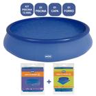 Kit Piscina Circular Inflável 12.000 L - MOR