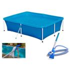 Kit Piscina de Armacao 2000l Mor + Aspirador Venturi