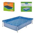 Kit Piscina Infantil 1000 Litros + Capa + Forro - Mor