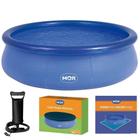 Kit Piscina Inflável Splash Fun 3400 Litros Mor 2,70M