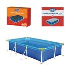 Kit Piscina Premium 2500 Litros + Capa + Forro - Mor