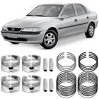 Kit Pistão Anéis 0.50 Chevrolet Vectra 2.2 98 a 2004 Metal Leve