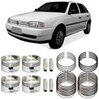 Kit Pistão Anéis 1.00 Volkswagen Gol 1.6 85 A 99 Metal Leve