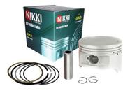 Kit pistão com anéis honda titan 150 0.50 nikki