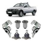 Kit Pivo Bucha Suspensão Dianteira Strada 2001 2002 2003 04