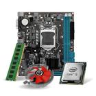 Kit Pl Mãe H110 + Processador I3 7100 + Memoria 8 Gb Ddr4 + Cooler