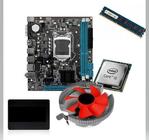 Kit Pl Mãe H61 + Proc I3 2100 + Memoria 4 Gb Ddr3 + Cooler +