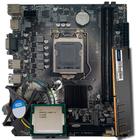 Kit Placa Mãe H110, Com Cooler 1151, Processador i3 6100, Memória RAM 8GB DDR4