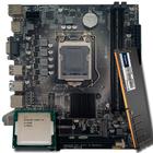 Kit Placa Mãe H110, Com Processador I3-6100, Ram 8Gb Ddr4