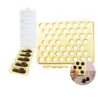 Kit Placa Porcionadora Chocalho Para Porcionar Enrolar Brigadeiro Docinho 18gr C/2 BlueStar