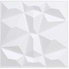 Kit Placas PVC 3 De Revestimento De Parede Decorativo 25x25cm Kit 100 placas pvc 3d revestimento de