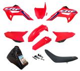 Kit Plástico Adaptável Biker R1de Crf 230 P/ Xr 200 250 Bros