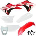 Kit Plástico Biker Elite Crf 230 Adesivos Carenagem Farol X cell