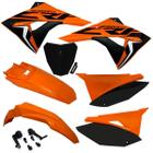 Kit Plástico Biker Next Crf 230 Com Number Plate e Adesivos