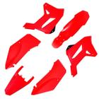 Kit Plastico Biker R1De Xr 250 Tornado - Vermelho