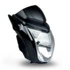 Kit Plástico Carenagem Farol Frente Bloco Óptico Resistente Honda Titan 150 Esd 2014 Ex 2014 A 2015