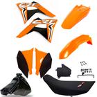 Kit Plástico Elite Premium Adaptação + BANCO + TANQUE CRF230 DT XR200 BROS NXR XTZ XL XLX AGRALE FALCO SAHARA LANDER - AMX