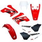 KIT PLÁSTICO XR 250 TORNADO 2001-2002-2003-2004-2005-2006-2007-2008 Modelo Original c/carenagem do farol