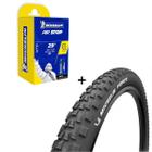 Kit Pneu Mtb Michelin Force 29 Access Line + Câmara 29x19/25 40mm