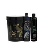 Kit Pó Descolorante White + Ox 30 Vol + Matizador Souple Liss