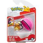 Kit Pokémon Clip N Go Dedenne + Love Ball Jazwares - Pkw3138