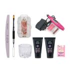 Kit Poligel Para Manicure Alongamento De Unhas 2 Poligel30ml