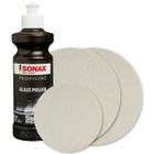 Kit Polimento de Vidros Sonax GLASS Polish C/ Oxido de Cerio