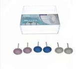 Kit Polimento Dental Borracha Diamantado Espiral Para Resina - Minymix