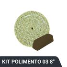 Kit Polimento Desbaste Sisal 8" - KITP8-03