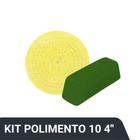 Kit Polimento Espelhamento Amarelo 10 - 4"