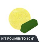 Kit Polimento Espelhamento Amarelo 6" - KITPMVA