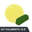 Kit Polimento Espelhamento Amarelo 8" - KITPGE