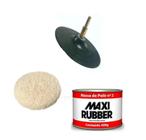 Kit Polimento Furadeira Disco + Adaptador Massa 500G Boina