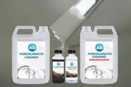 Kit Porcelanato Líquido Cinza Concreto AG - RAL7023 por M²