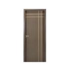 Kit Porta de Madeira Decorada 215x94cm com Batente de MDF Ultra 10cm Mantiqueira MGM