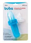 kit Porta Frutinha e Colher Dosadora Azul / Vermelha - Buba