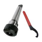 Kit porta pinças er25 cone morse 2 com arraste + chave