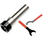 Kit Porta Pinças ER32 Haste Paralela 25x100 mm Chave - JG TOOLS