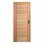 Kit Porta Pronta Maciça 214x87cm Eucalipto Esquerda PM95 Clean Cruzeiro Portas