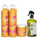 Kit Pós Quimica Troia Hair Nanofixer Queratina + Kit Diva