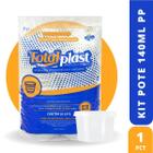 Kit Pote 140Ml Pp Totalplast C/24 Un