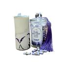 Kit Pote de Bênções 100 versículos Bíblicos e Vela Aromática Lavanda