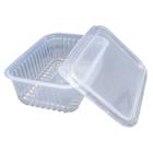 Kit pote e tampa prafesta retangular 750 ml com 24 unidades